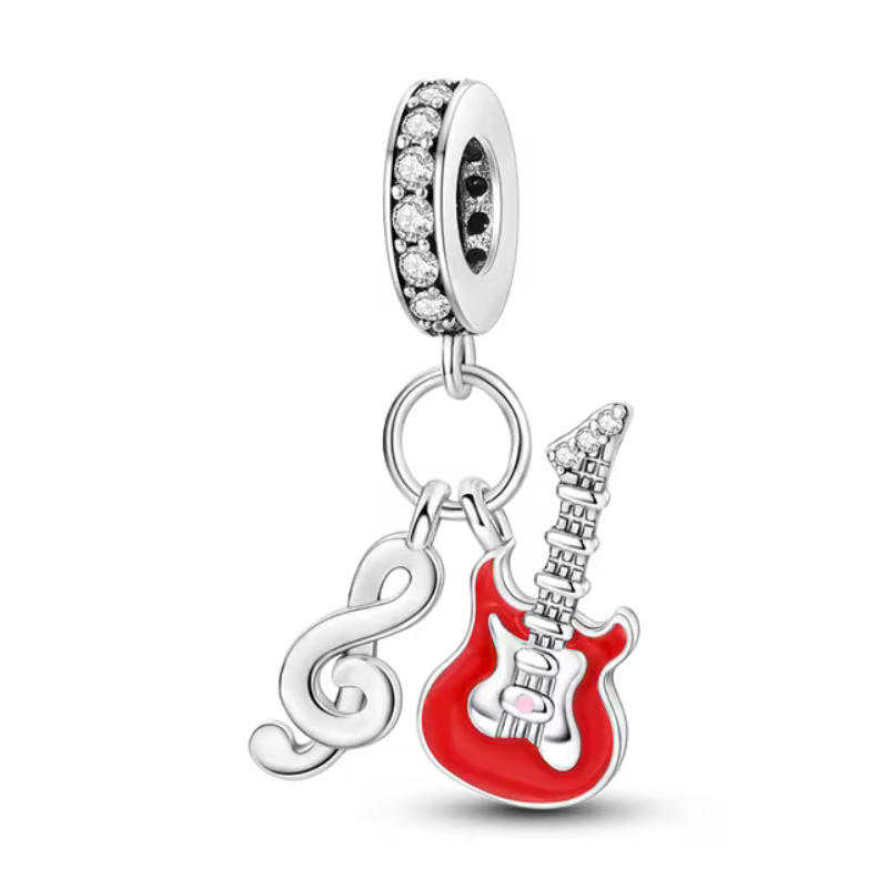 Berloque com guitarra, da Myzoria