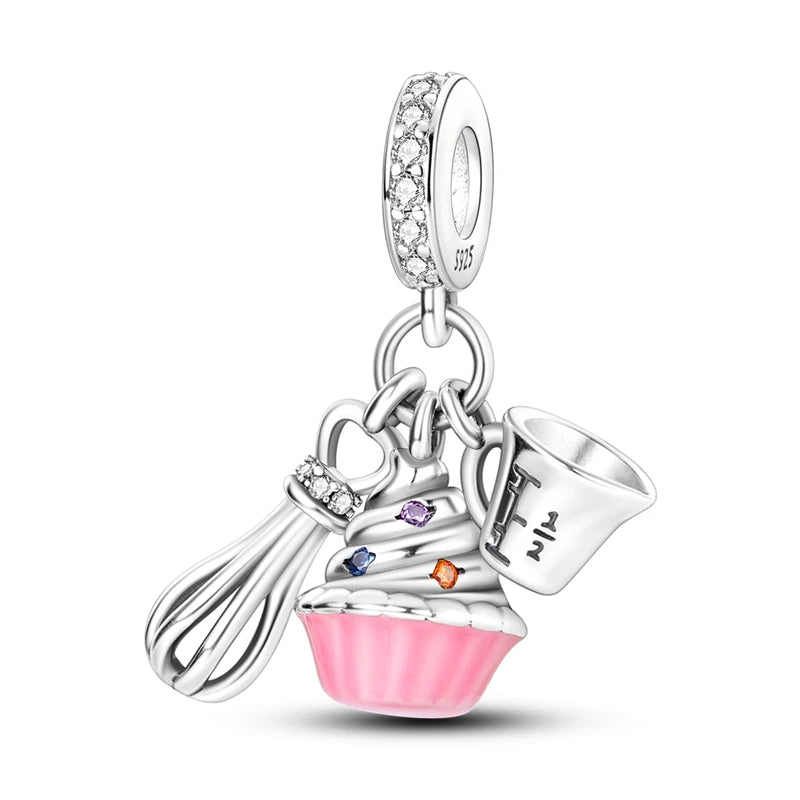 Berloque em formato de cupcake, da Myzoria