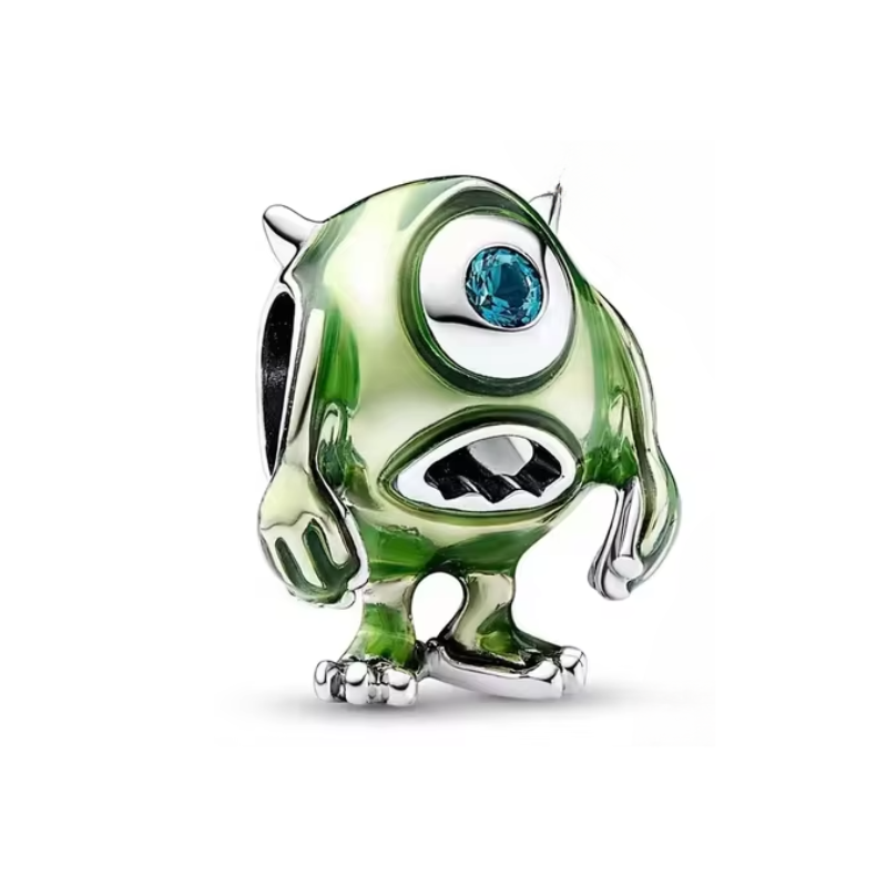 Berloque com o personagem Mike Wazowski, da Myzoria
