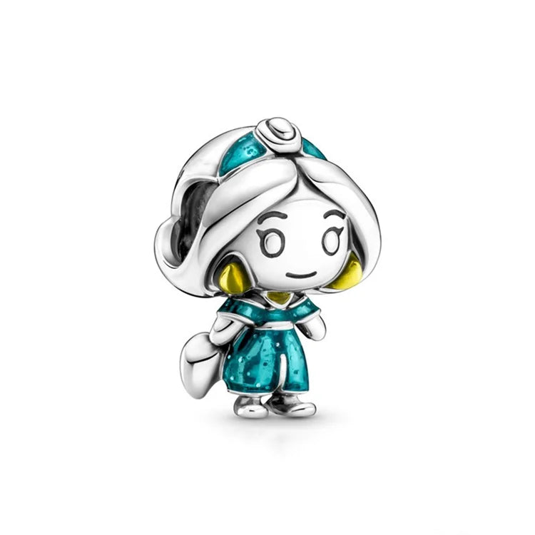Berloque com tema da princesa Jasmine, da Myzoria