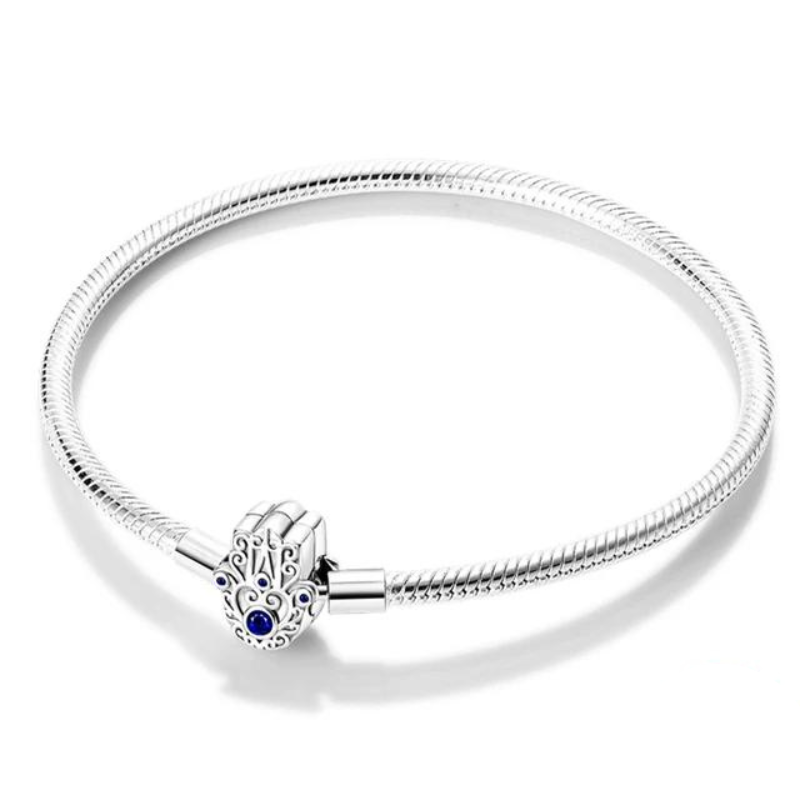 Pulseira com pingente de mão de Fátima, da Myzoria
