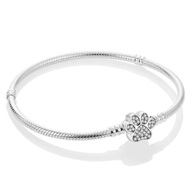 Pulseira com patinha de pet, da Myzoria