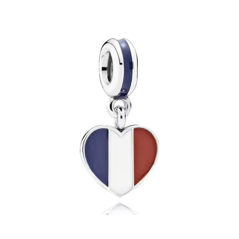 Berloque com a bandeira da França, da Myzoria