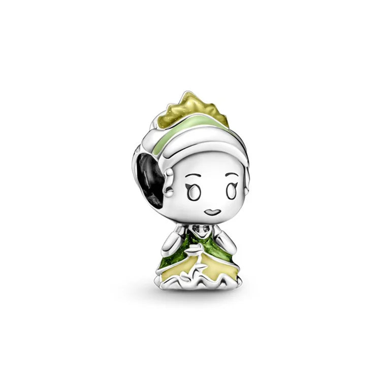 Berloque com tema da princesa Tiana, da Myzoria