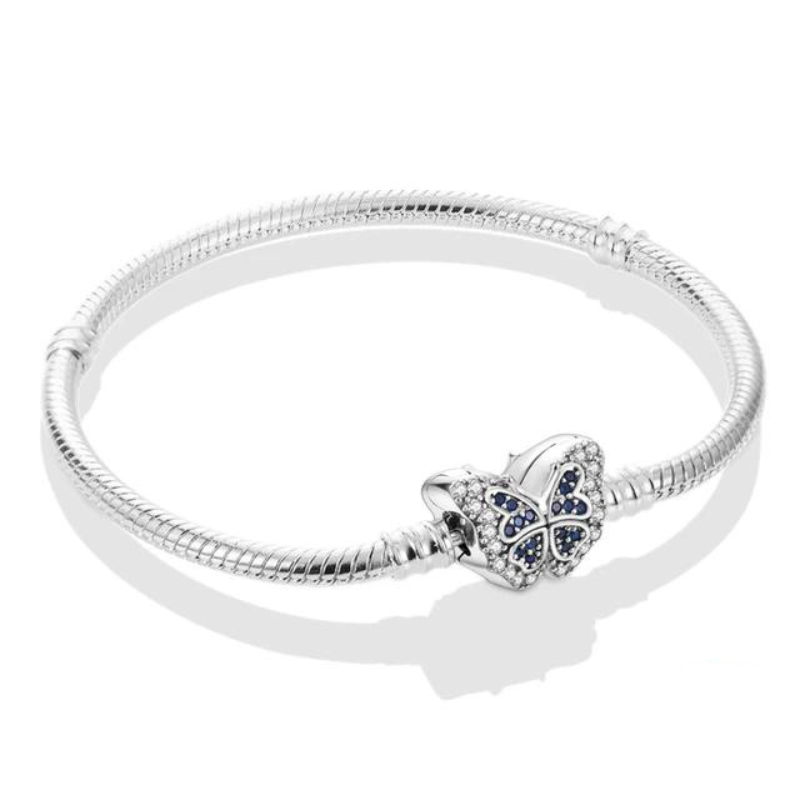 Pulseira com borboleta azul, da Myzoria